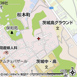 茨城県水戸市松本町6-10周辺の地図