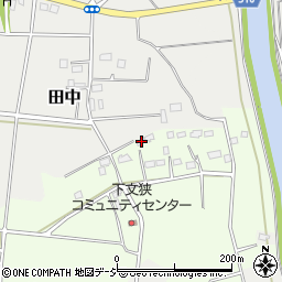 栃木県下野市下文狹243周辺の地図