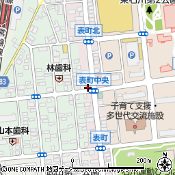横山生花店周辺の地図