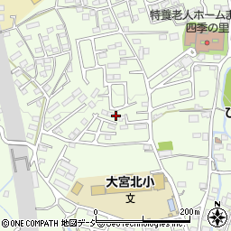 栃木県栃木市大宮町1761-18周辺の地図