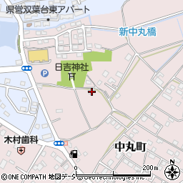 茨城県水戸市中丸町433周辺の地図