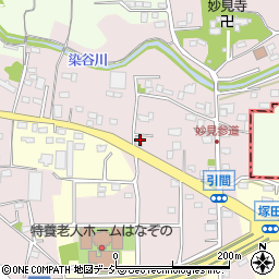 群馬県高崎市引間町42周辺の地図