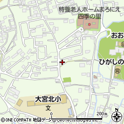 栃木県栃木市大宮町1800-25周辺の地図