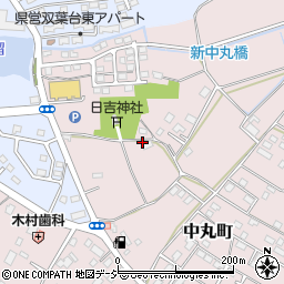 茨城県水戸市中丸町433-1周辺の地図