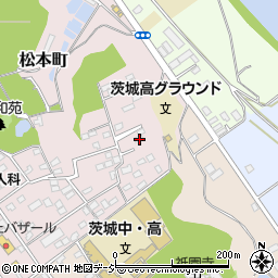 茨城県水戸市松本町7-22周辺の地図