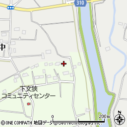栃木県下野市下文狹254周辺の地図