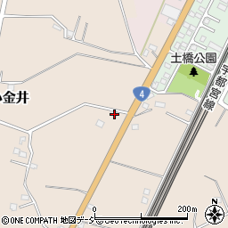 栃木県下野市小金井1287-3周辺の地図