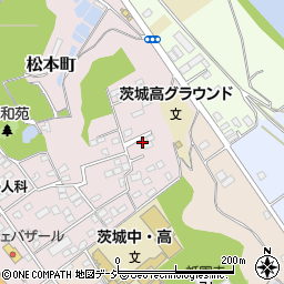 茨城県水戸市松本町7-28周辺の地図