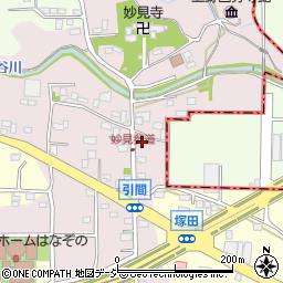 群馬県高崎市引間町59周辺の地図