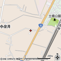 栃木県下野市小金井1287周辺の地図