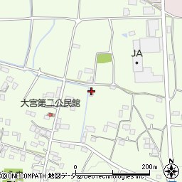 栃木県栃木市大宮町1342周辺の地図