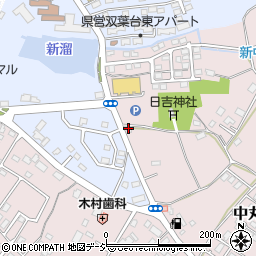 茨城県水戸市中丸町560-1周辺の地図
