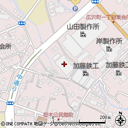 株式会社山田製作所　本社桐生事業部周辺の地図