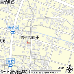 石川県小松市吉竹町か周辺の地図