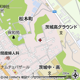 茨城県水戸市松本町6-3周辺の地図