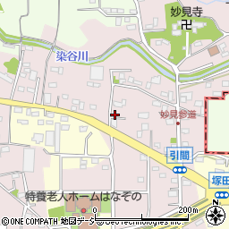 群馬県高崎市引間町62周辺の地図