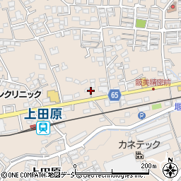 上田原 寿司寅周辺の地図