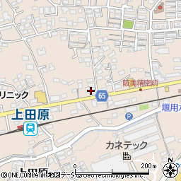 田原自動車修理工場周辺の地図