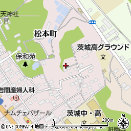 茨城県水戸市松本町10-13周辺の地図