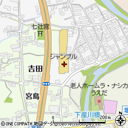 長野県上田市築地150周辺の地図