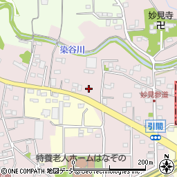 群馬県高崎市引間町74周辺の地図