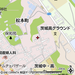 茨城県水戸市松本町10-10周辺の地図
