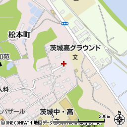 茨城県水戸市松本町7-24周辺の地図