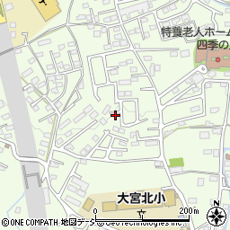 栃木県栃木市大宮町2037-14周辺の地図