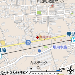 東郷堂新聞店　上田原営業所周辺の地図