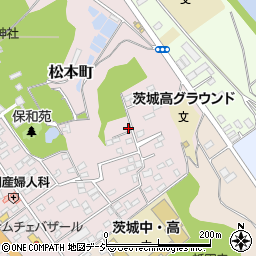 茨城県水戸市松本町10-9周辺の地図