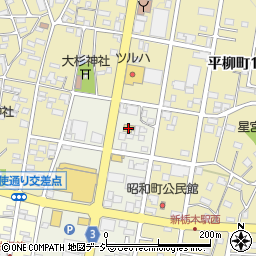 かつはな亭栃木店周辺の地図