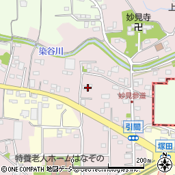 群馬県高崎市引間町65周辺の地図