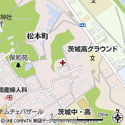 茨城県水戸市松本町10-6周辺の地図