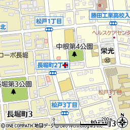 株式会社川又感光社　勝田営業所周辺の地図