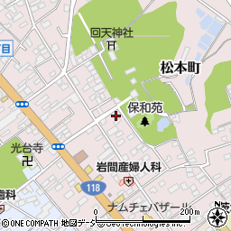 茨城県水戸市松本町14-12周辺の地図