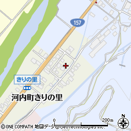 石川県白山市河内町きりの里34周辺の地図