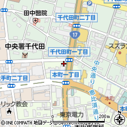 本町一丁目カフェ周辺の地図