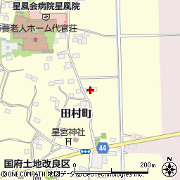 栃木県栃木市田村町787周辺の地図