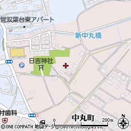 茨城県水戸市中丸町437周辺の地図