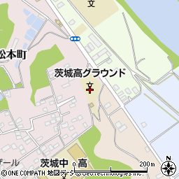 茨城県水戸市松本町8周辺の地図