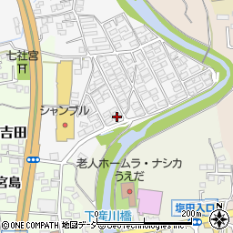 長野県上田市築地102-15周辺の地図