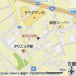 新井木工有限会社　笠懸工場周辺の地図