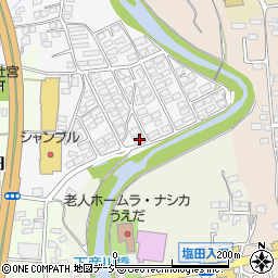 長野県上田市築地51-3周辺の地図