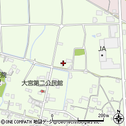 栃木県栃木市大宮町1453周辺の地図