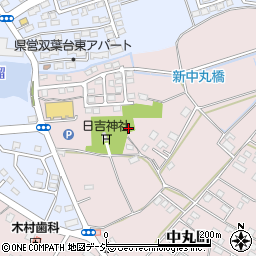 茨城県水戸市中丸町461周辺の地図