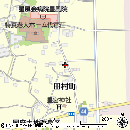 栃木県栃木市田村町937周辺の地図