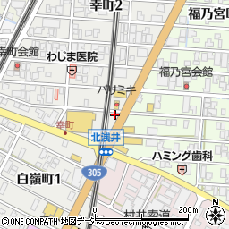 キャラバンサライ小松幸町店周辺の地図