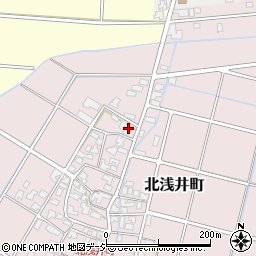 石川県小松市北浅井町ツ周辺の地図