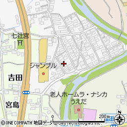長野県上田市築地102-12周辺の地図