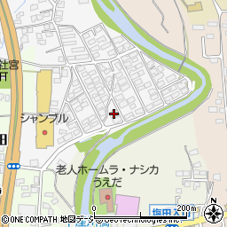 長野県上田市築地51-4周辺の地図